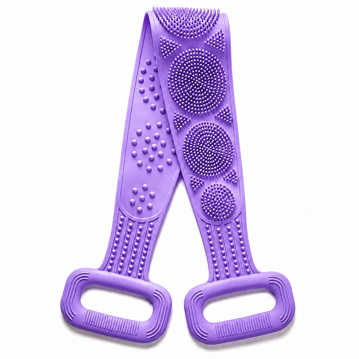 Double-Sided Silicone Back Scrubber 🔥