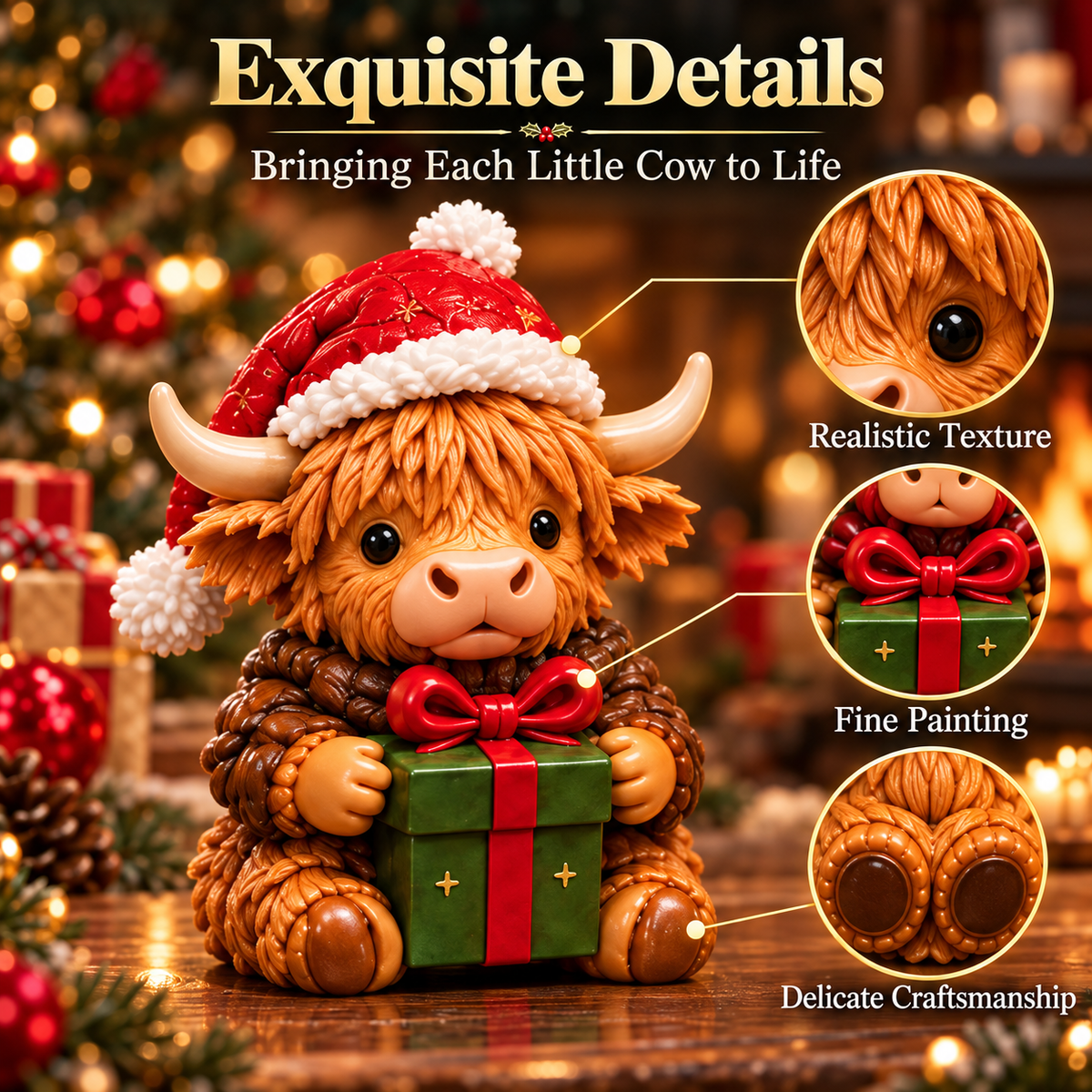 🐮 Highland Cow Advent Calendar – 24 Days of Surprises