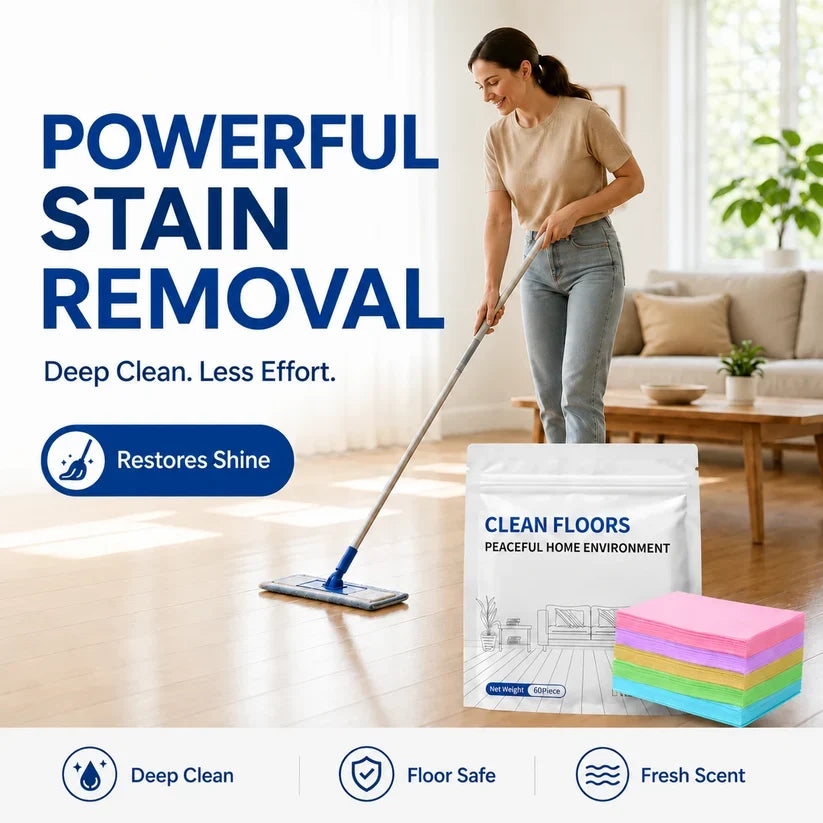 5-Scent Multi-Surface Floor Cleaning Sheets