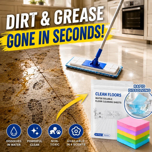 5-Scent Multi-Surface Floor Cleaning Sheets
