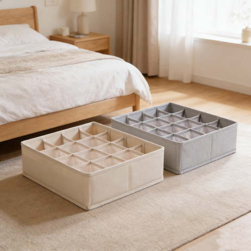 Drawer Divider Storage Box for Underwear & Socks