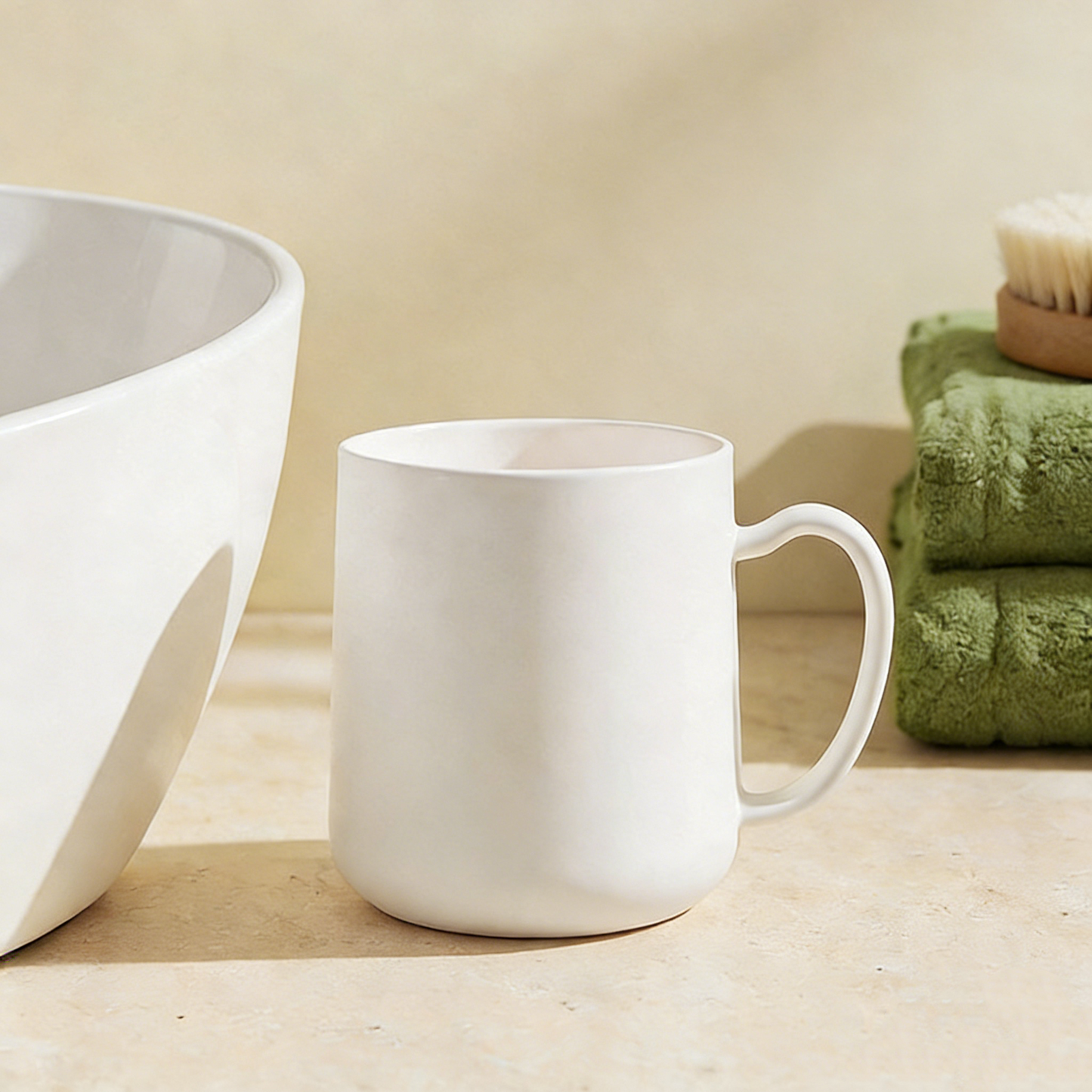 Thickened Antibacterial Bathroom Mouth Rinse Cup