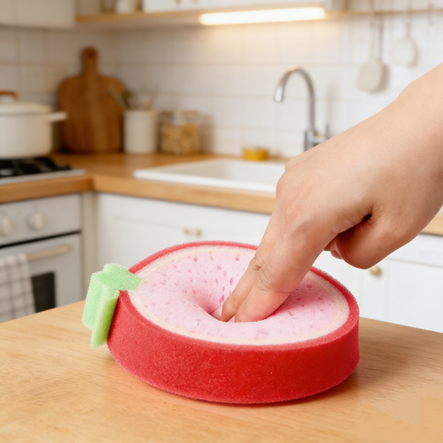 Fruit Design Multi-Purpose Dishwashing Sponge