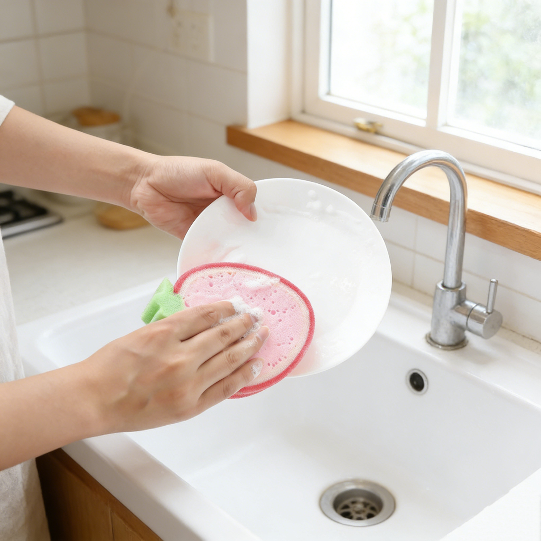 Fruit Design Multi-Purpose Dishwashing Sponge