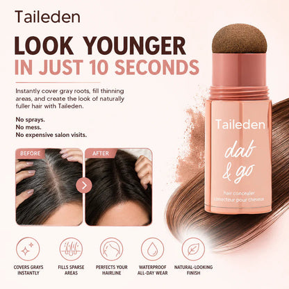 10-Second Hair Concealer Cover Grays • Fill Thin Areas • Perfect Your Hairline