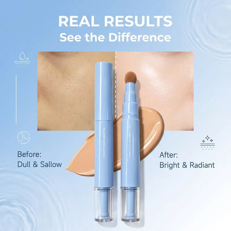BUY 1 GET 1 FREE!!💙Dual-effect Concealer & Foundation Eye Concealer - 24-hour long-lasting
