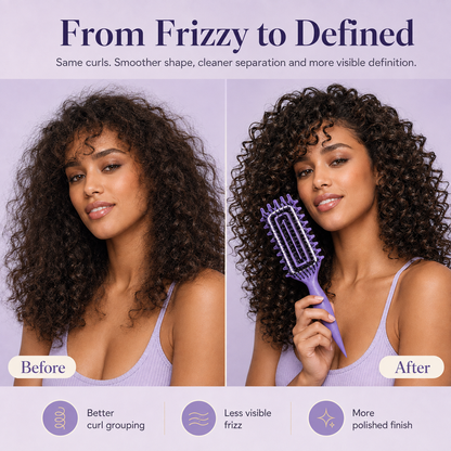 2026 Curl Defining & Detangling Brush 🔥