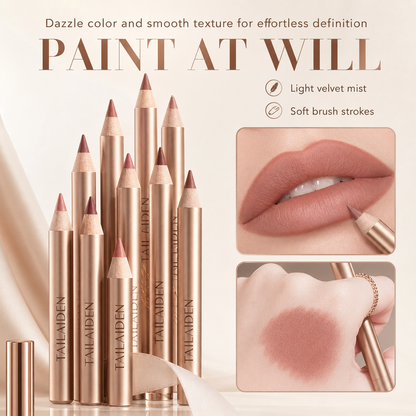 12PCS Matte Lip Liner Set – Waterproof Creamy Lip Liner Pencils for Long-Lasting Defined Lips 🔥