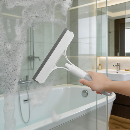 3-in-1 Bathroom Mirror & Glass Cleaning Tool