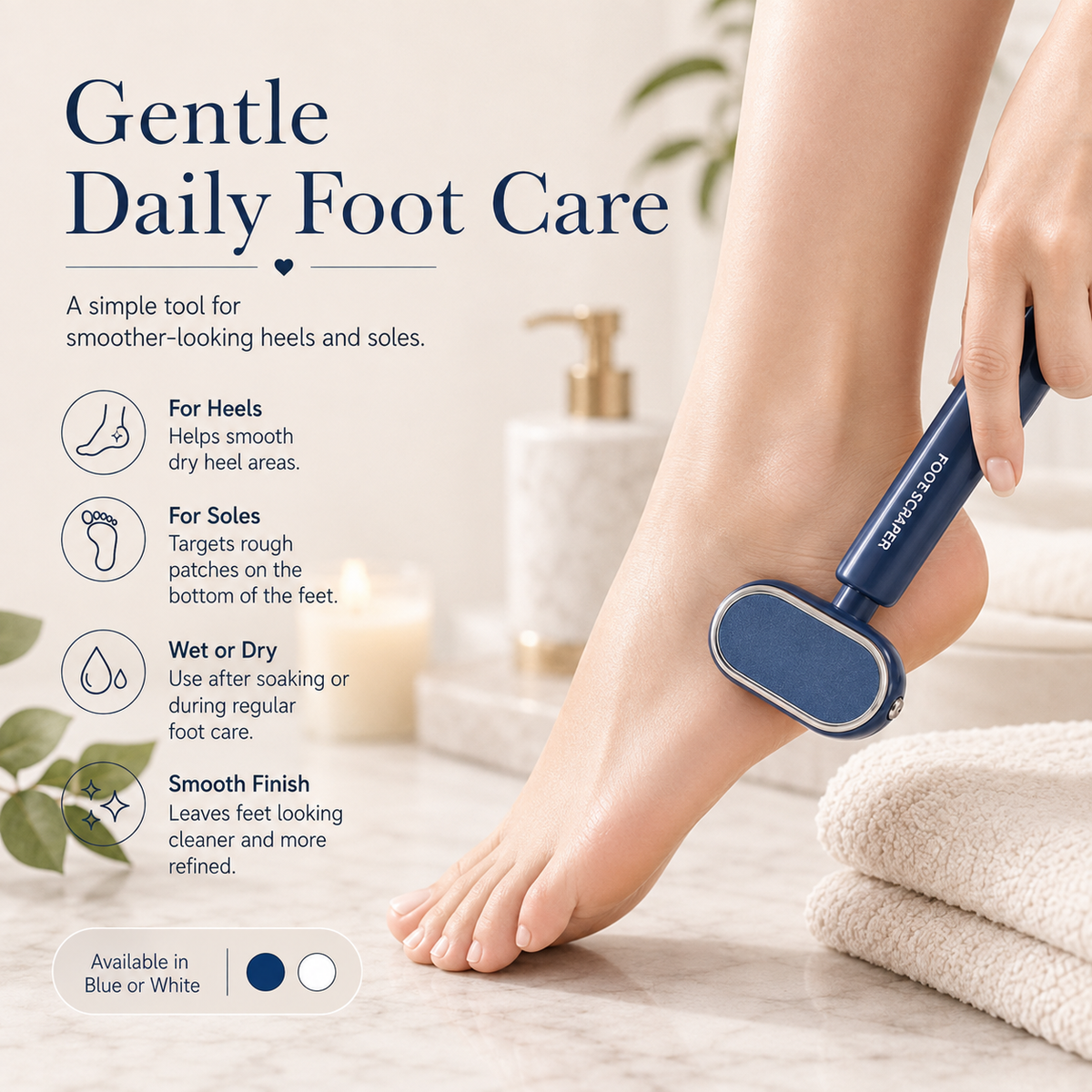 2-in-1 Foot Callus Remover & Smoother Kit 🔥