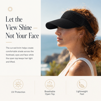 High-Ponytail Sun Visor Hats 🧢 | Buy 1 Get 1 Free 🔥