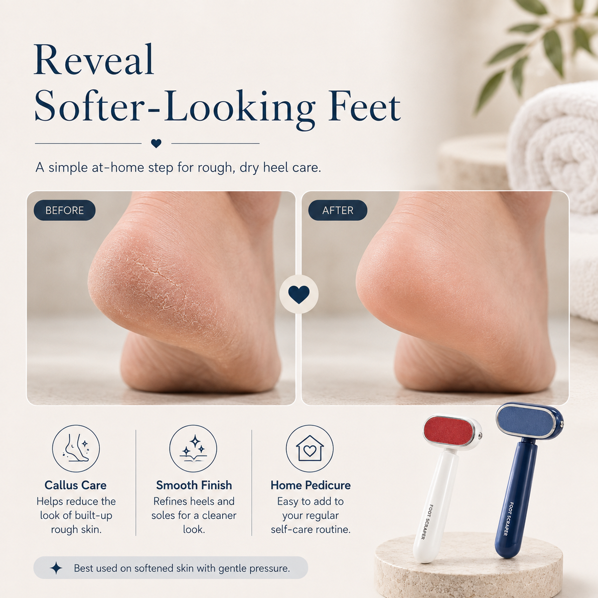 2-in-1 Foot Callus Remover & Smoother Kit 🔥