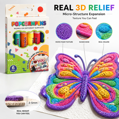 More than 50% OFF⏳|3D Relief Art Pen – Turn Flat Drawings Into Touchable 3D Art 🔥