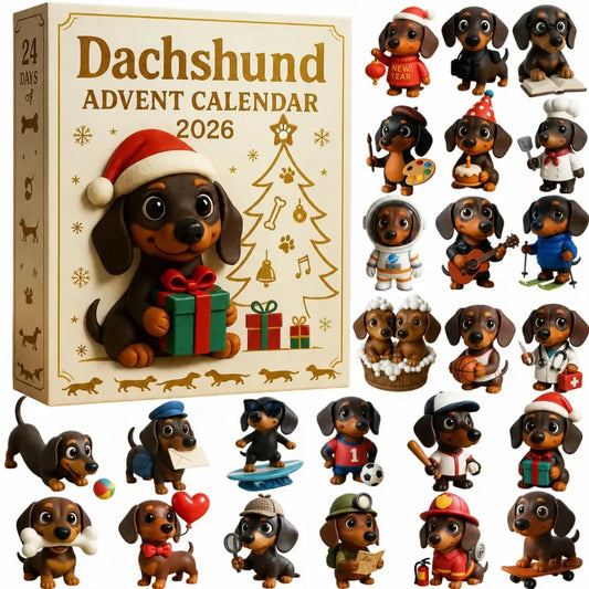 🎄🐾 2026 Dachshund Advent Calendar 🐶