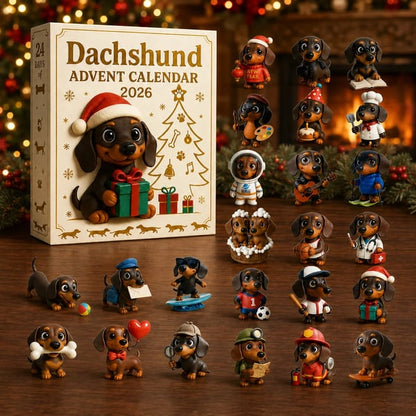 🎄🐾 2026 Dachshund Advent Calendar 🐶
