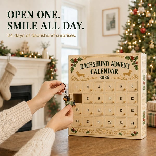 🎄🐾 2026 Dachshund Advent Calendar 🐶