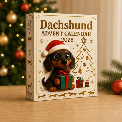 🎄🐾 2026 Dachshund Advent Calendar 🐶