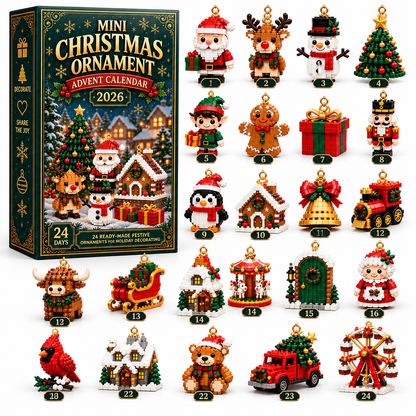 🎄 Christmas Ornament Advent Calendar – 24 Days of Magic