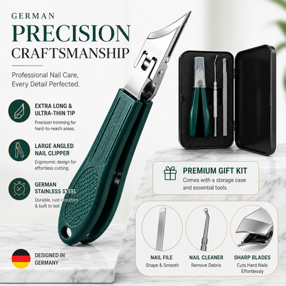🥳2026 HOT SALE💅Precision Wide-Jaw Nail Clipper Kit