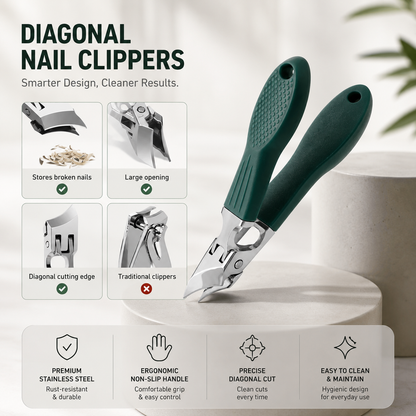 🥳2026 HOT SALE💅Precision Wide-Jaw Nail Clipper Kit