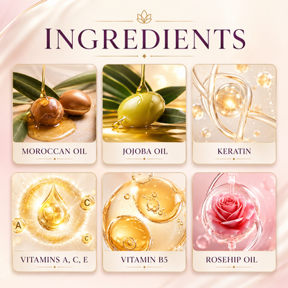 Violet Vitamin Hair Capsules with Argan Oil