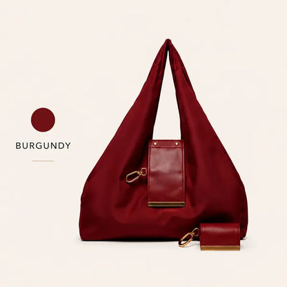Foldable Keychain Tote Bag