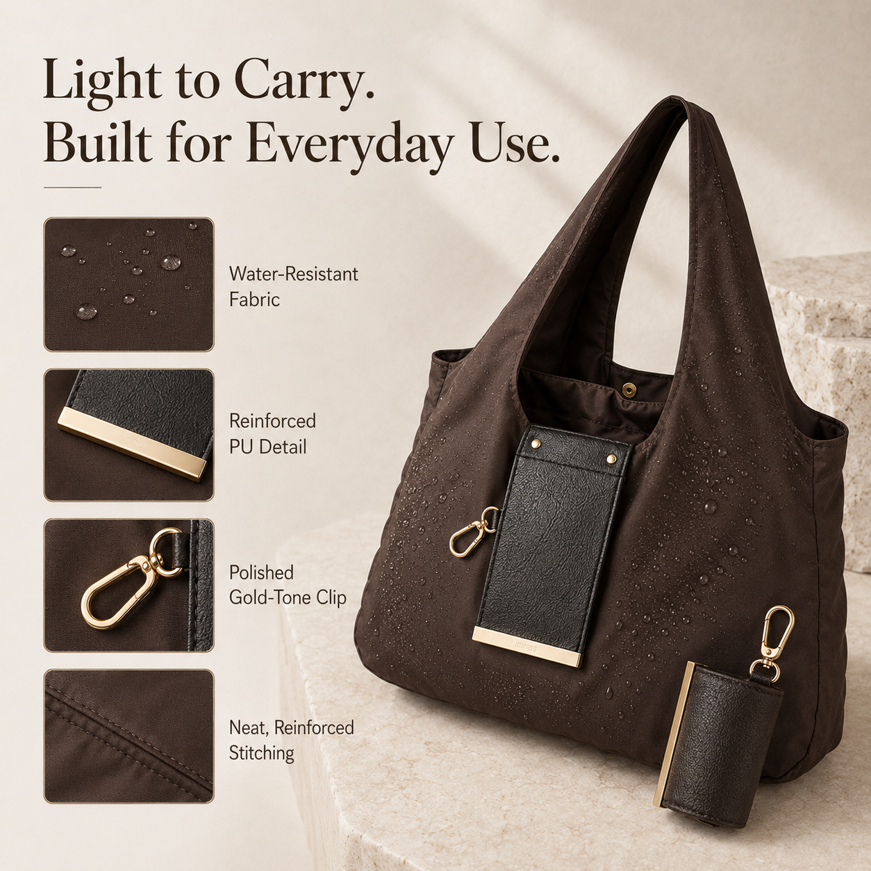 Foldable Keychain Tote Bag 🔥