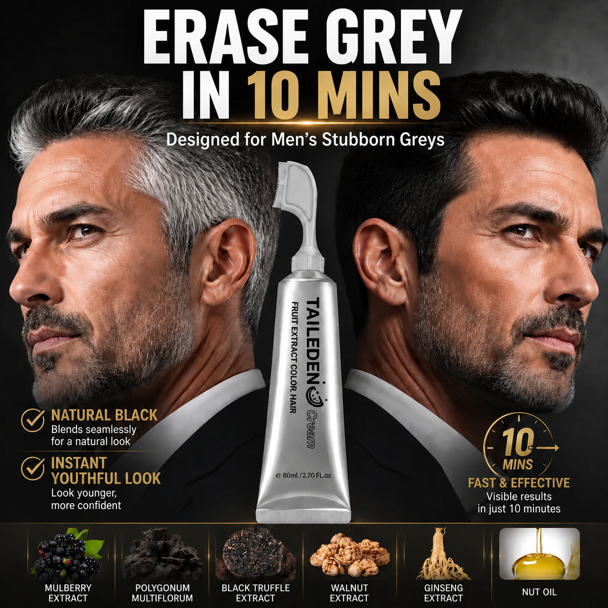 📢📢BUY 2 GET 1 FREE !! ⏰Vibrant, Long-Lasting Hair Color (With ZERO Damage!) 🔥