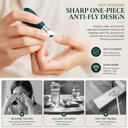 🥳2026 HOT SALE💅Precision Wide-Jaw Nail Clipper Kit