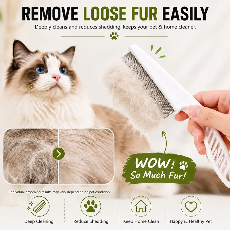 Pet Face & Detail Grooming Comb Set
