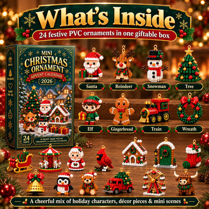 🎄 Christmas Ornament Advent Calendar – 24 Days of Magic