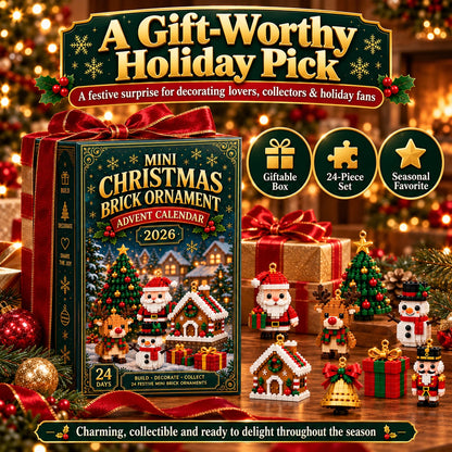 🎄 Christmas Ornament Advent Calendar – 24 Days of Magic