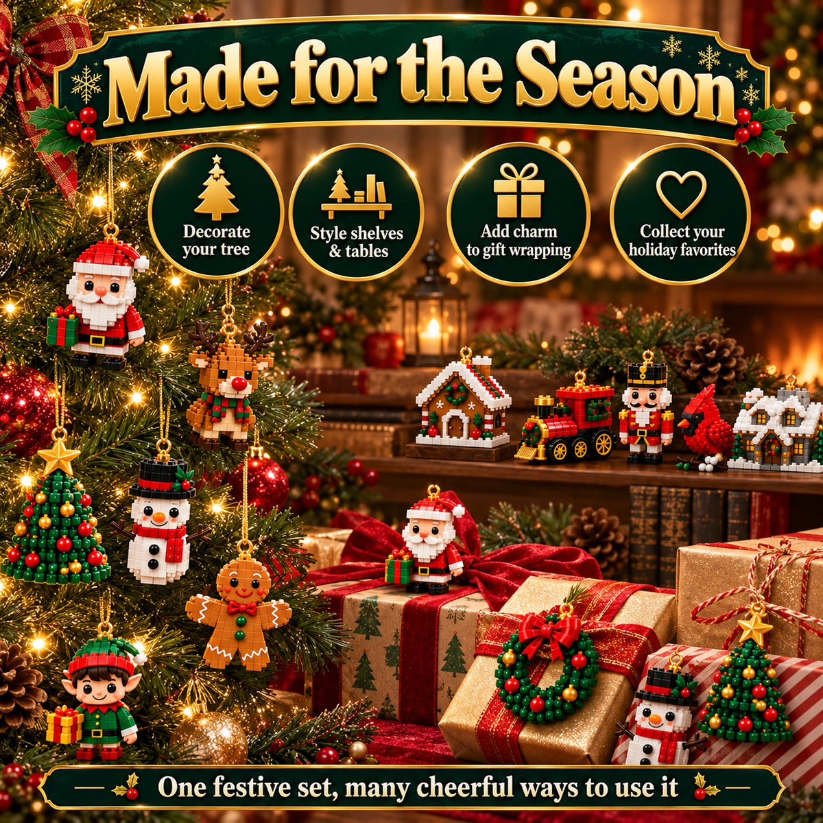 🎄 Christmas Ornament Advent Calendar – 24 Days of Magic