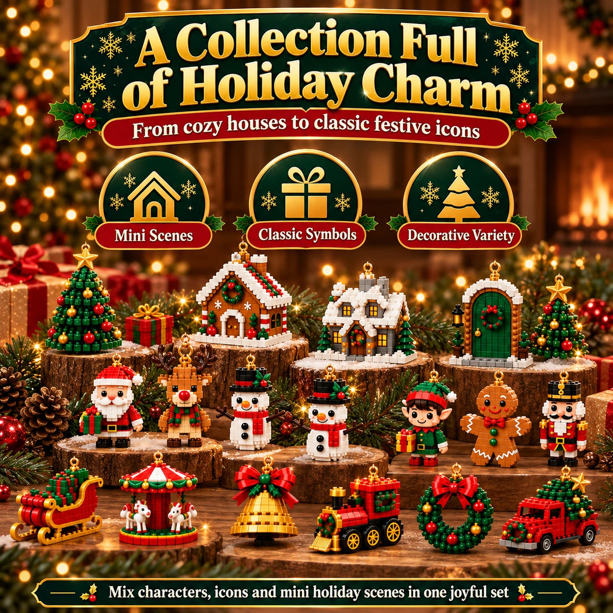 🎄 Christmas Ornament Advent Calendar – 24 Days of Magic